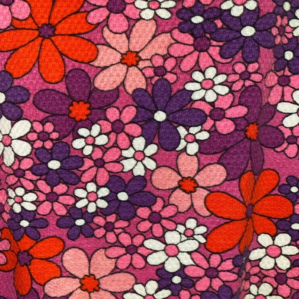 Vintage mod sleeveless flower 🌸 power dress, girls size 10/12, extreme limit